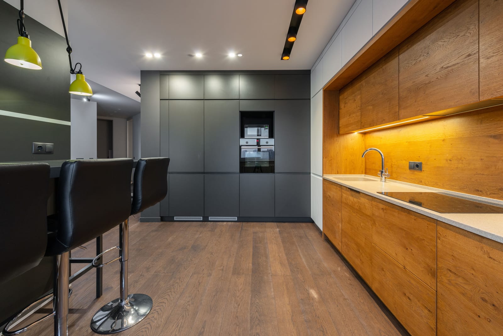 Engineered wood flooring installation serving Henderson homes